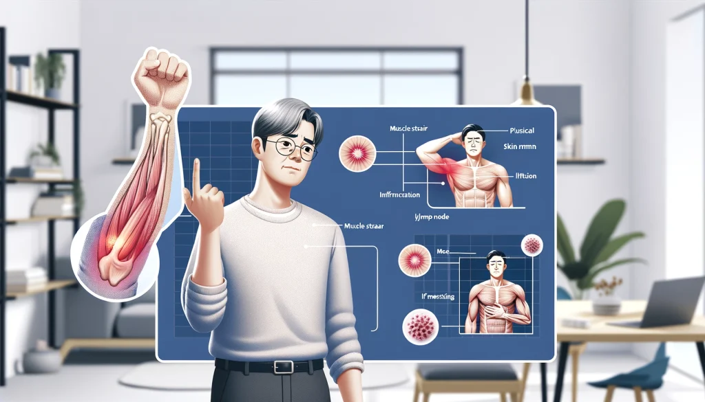 겨드랑이 통증 원인