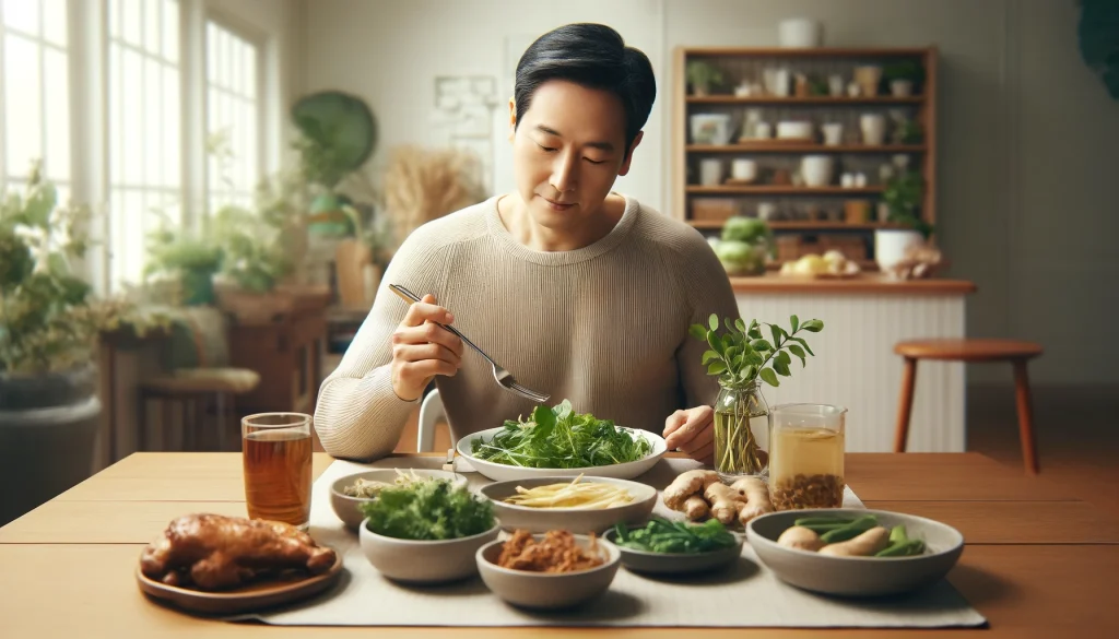 명치 통증에 좋은 음식