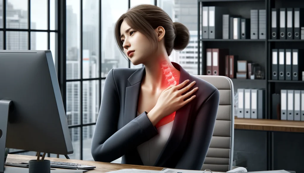 쇄골 통증 증상