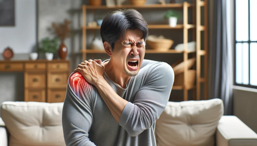 오십견 통증 증상