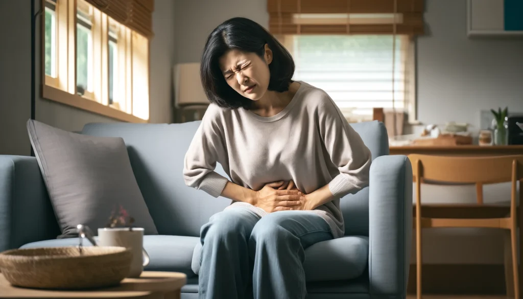 아랫배 통증 증상