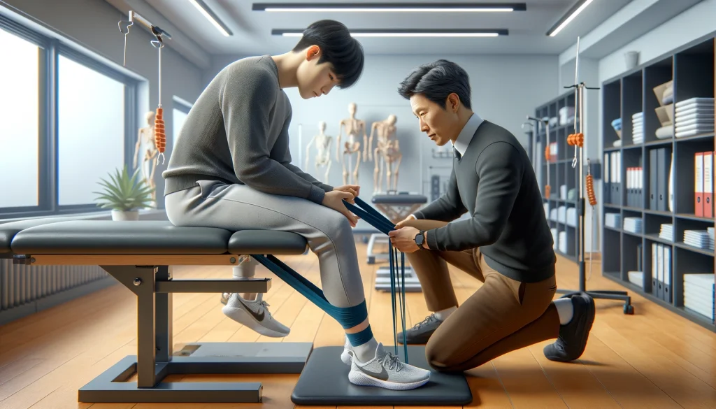발목 인대 통증 회복 방법