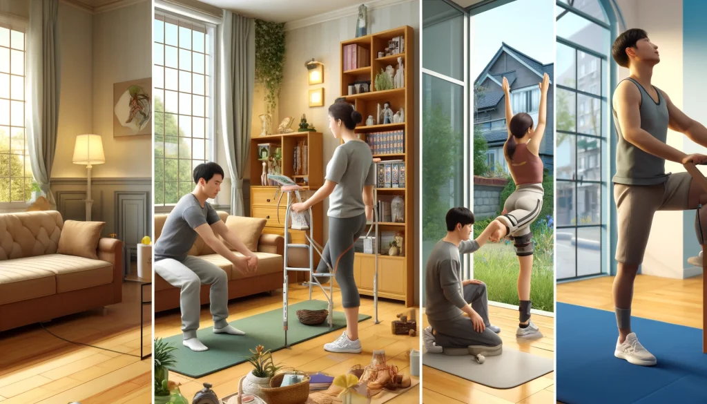 다리 통증 예방법 치료방법
